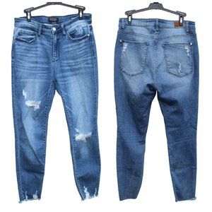 Judy Blue High Rise Skinny Fit Jeans Size 11/30 Medium Wash